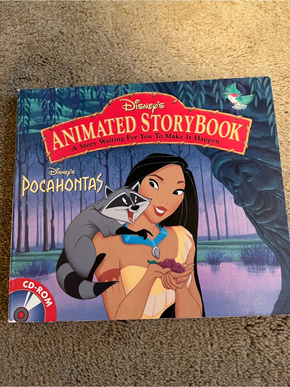 Disney Animated Storybook Pocahontas Interactive CD-ROM